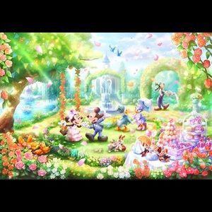 1000 Pure White Plastic Pcs Disney Tenyo Puzzle